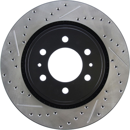Centric Parts Sport Drilled/Slotted Brake Rotor, 127.65119R 127.65119R